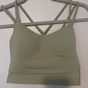 lululemon athletica Olive Sports Bra